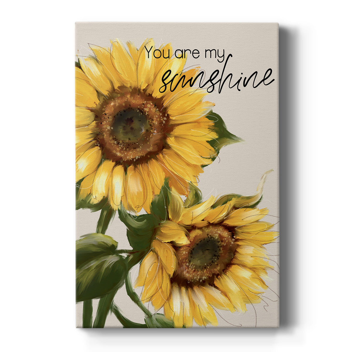 You Are My Sunshine Premium Gallery Wrapped Canvas - Ready to Hang