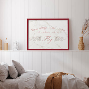 46464,motivational,wall art,inspirational,personal growth,potential,freedom,decorative,design,message,creativity,wings,elegant,marbled,quote,positivity,art print,living space,style,encouragement,modern,home,interior,design element,typography,uplifting,artistry,self-improvement,aspiration,home accessories,tranquility,charm,aesthetic,ambiance,sentiment,decor piece,wall decoration,handcrafted,thoughtful gift,meaningful,custom art,Re-stickable,Plants & Flowers