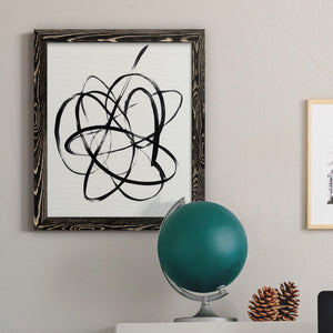 Skate Away II - Premium Canvas Framed in Barnwood - Ready to Hang