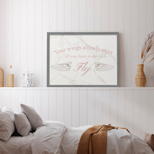 46464,motivational,wall art,inspirational,personal growth,potential,freedom,decorative,design,message,creativity,wings,elegant,marbled,quote,positivity,art print,living space,style,encouragement,modern,home,interior,design element,typography,uplifting,artistry,self-improvement,aspiration,home accessories,tranquility,charm,aesthetic,ambiance,sentiment,decor piece,wall decoration,handcrafted,thoughtful gift,meaningful,custom art,Re-stickable,Plants & Flowers