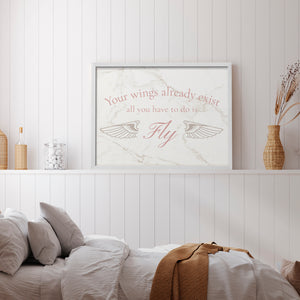 46464,motivational,wall art,inspirational,personal growth,potential,freedom,decorative,design,message,creativity,wings,elegant,marbled,quote,positivity,art print,living space,style,encouragement,modern,home,interior,design element,typography,uplifting,artistry,self-improvement,aspiration,home accessories,tranquility,charm,aesthetic,ambiance,sentiment,decor piece,wall decoration,handcrafted,thoughtful gift,meaningful,custom art,Re-stickable,Plants & Flowers