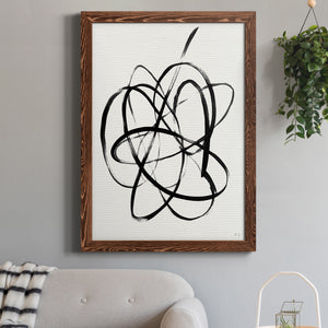 Skate Away II - Premium Canvas Framed in Barnwood - Ready to Hang