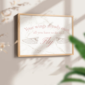 46464,motivational,wall art,inspirational,personal growth,potential,freedom,decorative,design,message,creativity,wings,elegant,marbled,quote,positivity,art print,living space,style,encouragement,modern,home,interior,design element,typography,uplifting,artistry,self-improvement,aspiration,home accessories,tranquility,charm,aesthetic,ambiance,sentiment,decor piece,wall decoration,handcrafted,thoughtful gift,meaningful,custom art,Re-stickable,Plants & Flowers