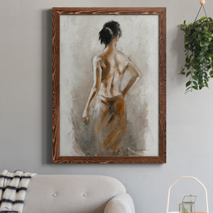 Spa Moment - Premium Canvas Framed in Barnwood - Ready to Hang