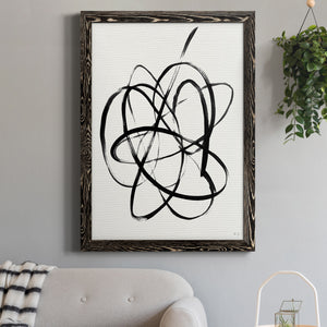 Skate Away II - Premium Canvas Framed in Barnwood - Ready to Hang