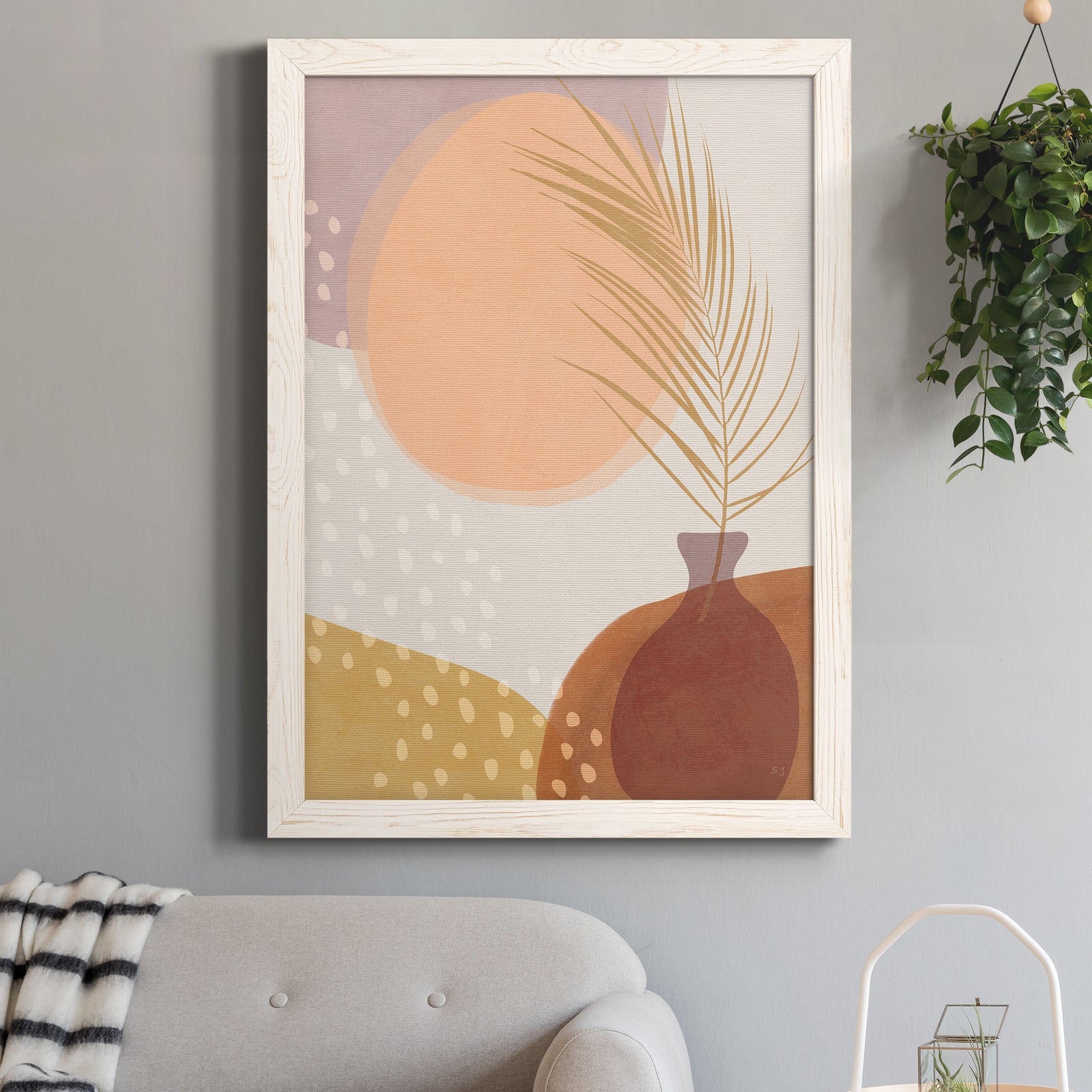 Sedona Sunset - Barnwood Framed Canvas Print