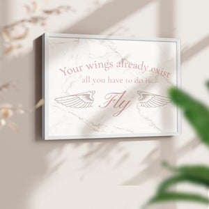 46464,motivational,wall art,inspirational,personal growth,potential,freedom,decorative,design,message,creativity,wings,elegant,marbled,quote,positivity,art print,living space,style,encouragement,modern,home,interior,design element,typography,uplifting,artistry,self-improvement,aspiration,home accessories,tranquility,charm,aesthetic,ambiance,sentiment,decor piece,wall decoration,handcrafted,thoughtful gift,meaningful,custom art,Re-stickable,Plants & Flowers