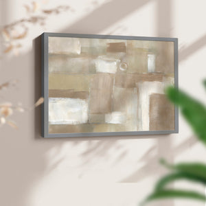 41962,abstract art,wall decor,neutral tones,modern frame,contemporary design,home decoration,minimalist,soft colors,soothing atmosphere,beige,white,taupe,interior design,room enhancement,contemporary art,textured artwork,canvas,aesthetic decor,color palette,gallery wall,stylish living,office decor,abstract painting,elegance,room ambiance,warm tones,design inspiration,creative space,art piece,chic decor,minimalism,artist creation,visual art,decor ideas,interior aesthetics,modern artwork,Re-stickable,Abstract