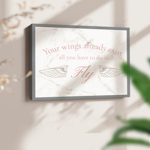 46464,motivational,wall art,inspirational,personal growth,potential,freedom,decorative,design,message,creativity,wings,elegant,marbled,quote,positivity,art print,living space,style,encouragement,modern,home,interior,design element,typography,uplifting,artistry,self-improvement,aspiration,home accessories,tranquility,charm,aesthetic,ambiance,sentiment,decor piece,wall decoration,handcrafted,thoughtful gift,meaningful,custom art,Re-stickable,Plants & Flowers