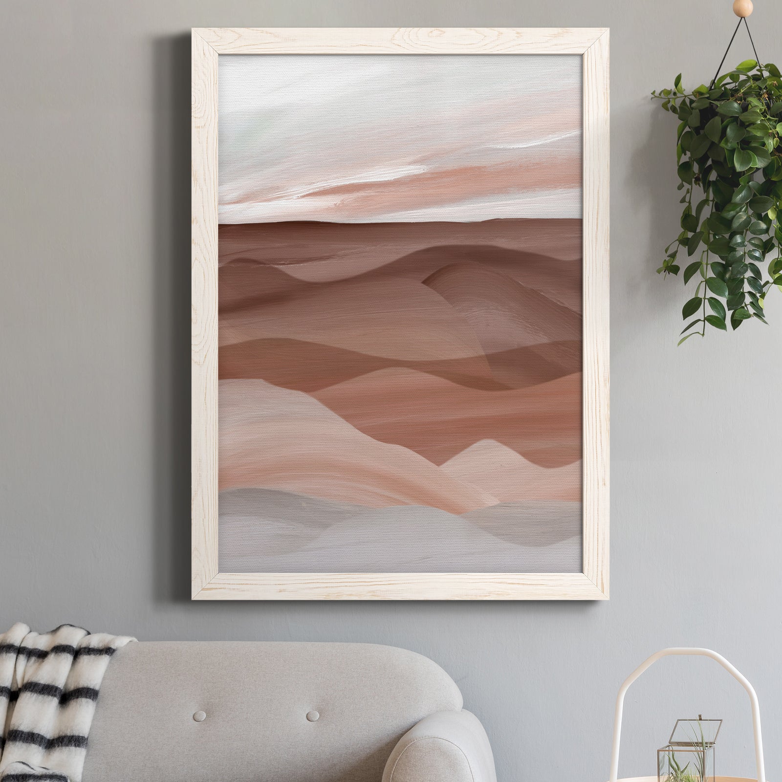 Sedona Valley - Barnwood Framed Canvas Print