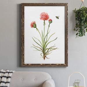 Wildflower Botanical III - Premium Canvas Framed in Barnwood - Ready to Hang