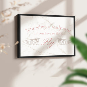 46464,motivational,wall art,inspirational,personal growth,potential,freedom,decorative,design,message,creativity,wings,elegant,marbled,quote,positivity,art print,living space,style,encouragement,modern,home,interior,design element,typography,uplifting,artistry,self-improvement,aspiration,home accessories,tranquility,charm,aesthetic,ambiance,sentiment,decor piece,wall decoration,handcrafted,thoughtful gift,meaningful,custom art,Re-stickable,Plants & Flowers