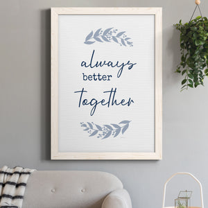 Always Together - Premium Canvas Framed in Barnwood - Ready to Hang