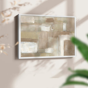 41962,abstract art,wall decor,neutral tones,modern frame,contemporary design,home decoration,minimalist,soft colors,soothing atmosphere,beige,white,taupe,interior design,room enhancement,contemporary art,textured artwork,canvas,aesthetic decor,color palette,gallery wall,stylish living,office decor,abstract painting,elegance,room ambiance,warm tones,design inspiration,creative space,art piece,chic decor,minimalism,artist creation,visual art,decor ideas,interior aesthetics,modern artwork,Re-stickable,Abstract