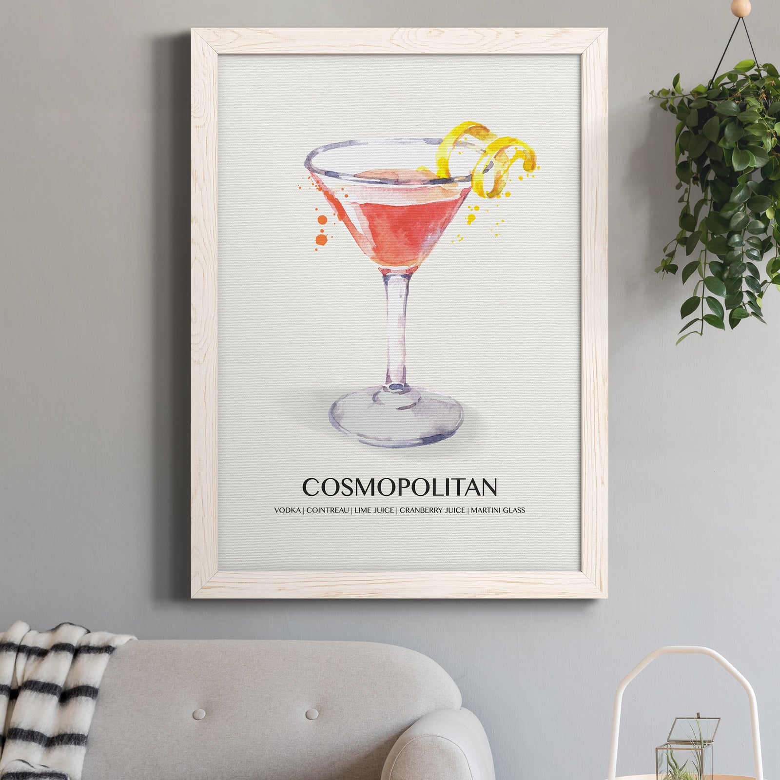 Cosmopolitan - Premium Canvas Framed in Barnwood - Ready to Hang