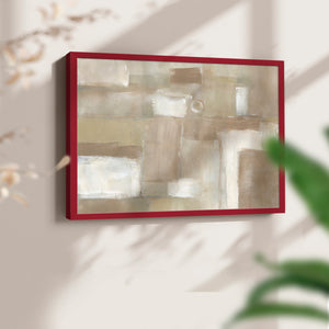 41962,abstract art,wall decor,neutral tones,modern frame,contemporary design,home decoration,minimalist,soft colors,soothing atmosphere,beige,white,taupe,interior design,room enhancement,contemporary art,textured artwork,canvas,aesthetic decor,color palette,gallery wall,stylish living,office decor,abstract painting,elegance,room ambiance,warm tones,design inspiration,creative space,art piece,chic decor,minimalism,artist creation,visual art,decor ideas,interior aesthetics,modern artwork,Re-stickable,Abstract