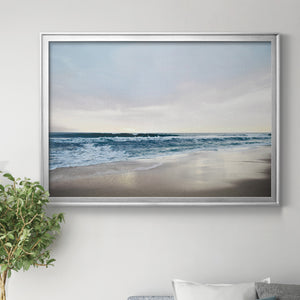 Shimmering Dawn - Modern Framed Canvas Print