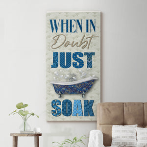 When in Doubt - Premium Gallery Wrapped Canvas - Ready to Hang