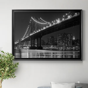 East River Lights Premium Classic Framed Canvas - Ready to Hang