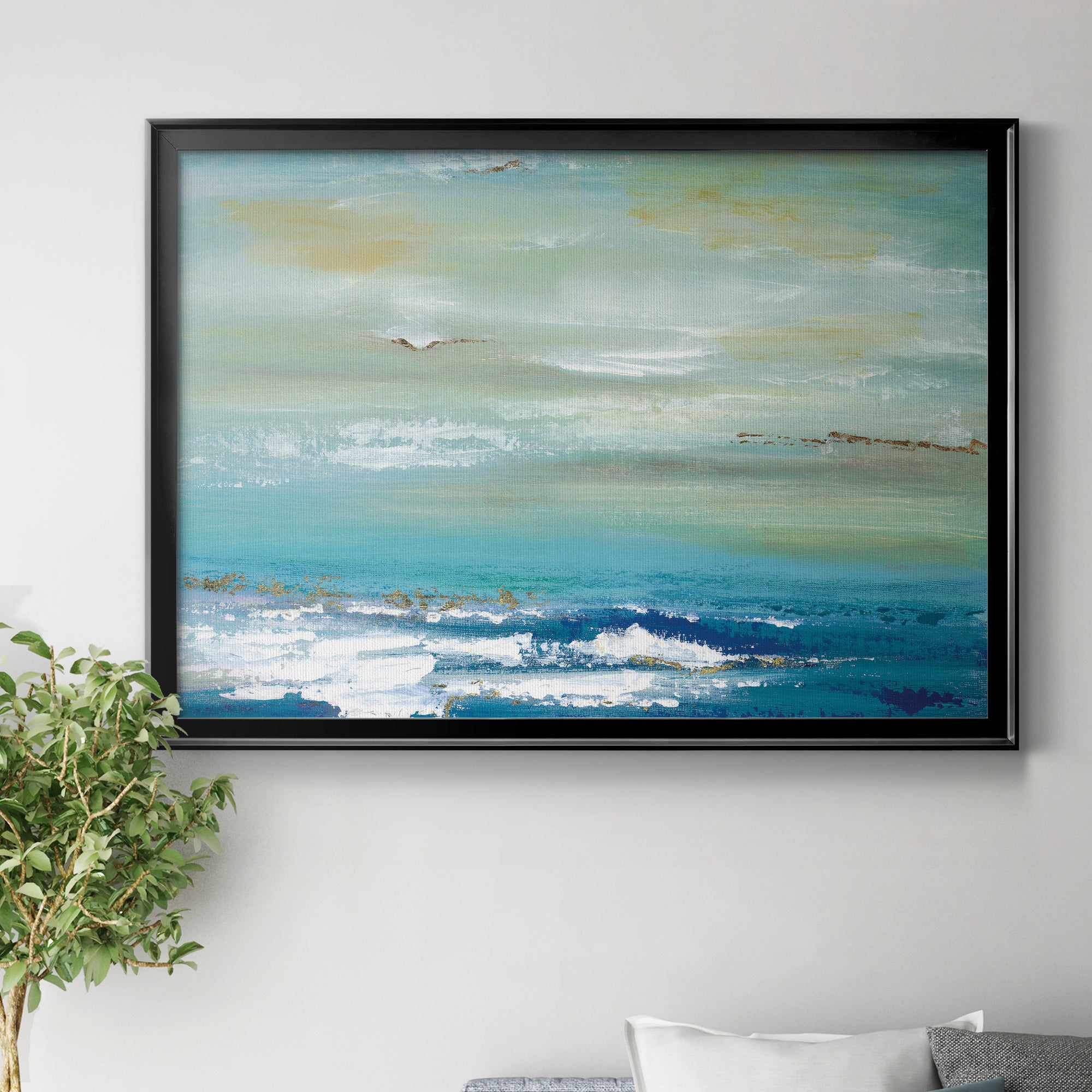 Distant Horizon Premium Classic Framed Canvas - Ready to Hang