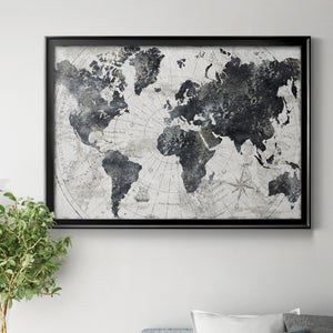 Modern Atlas Premium Classic Framed Canvas - Ready to Hang