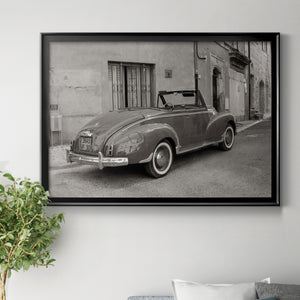 Classic Automobile - Modern Framed Canvas Print