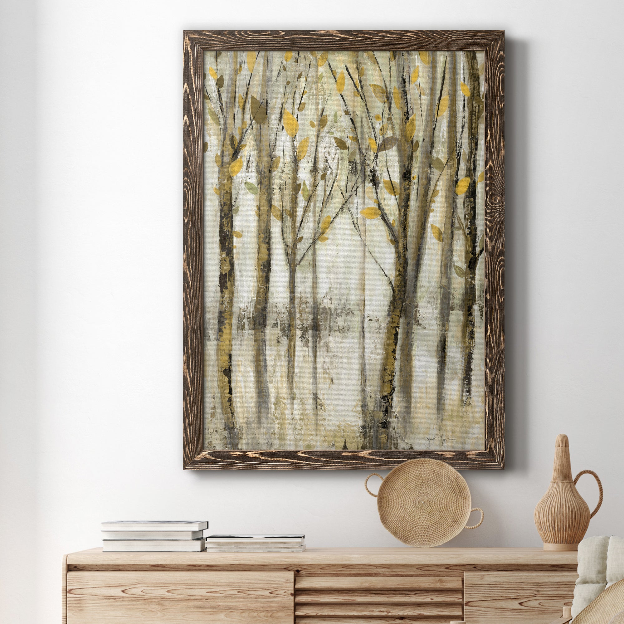 See The Light - Premium Canvas Framed in Barnwood - Ready to Hang