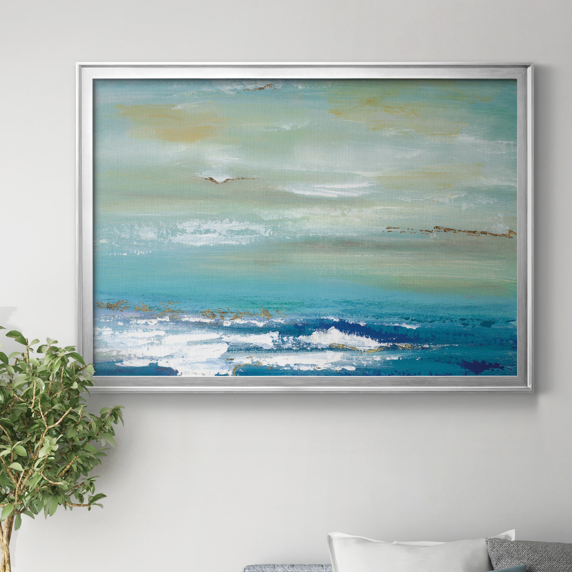 Distant Horizon Premium Classic Framed Canvas - Ready to Hang