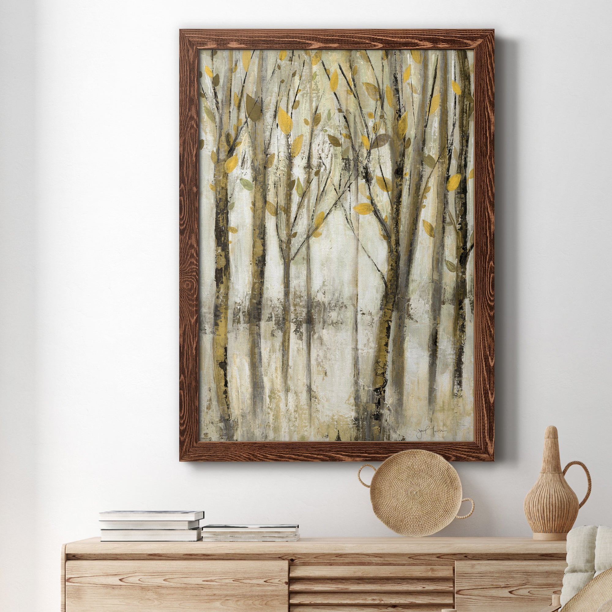 See The Light - Premium Canvas Framed in Barnwood - Ready to Hang