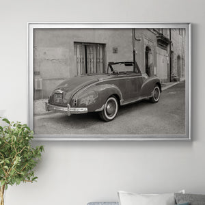Classic Automobile - Modern Framed Canvas Print