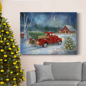 Christmas Delivery - Premium Gallery Wrapped Canvas  - Ready to Hang