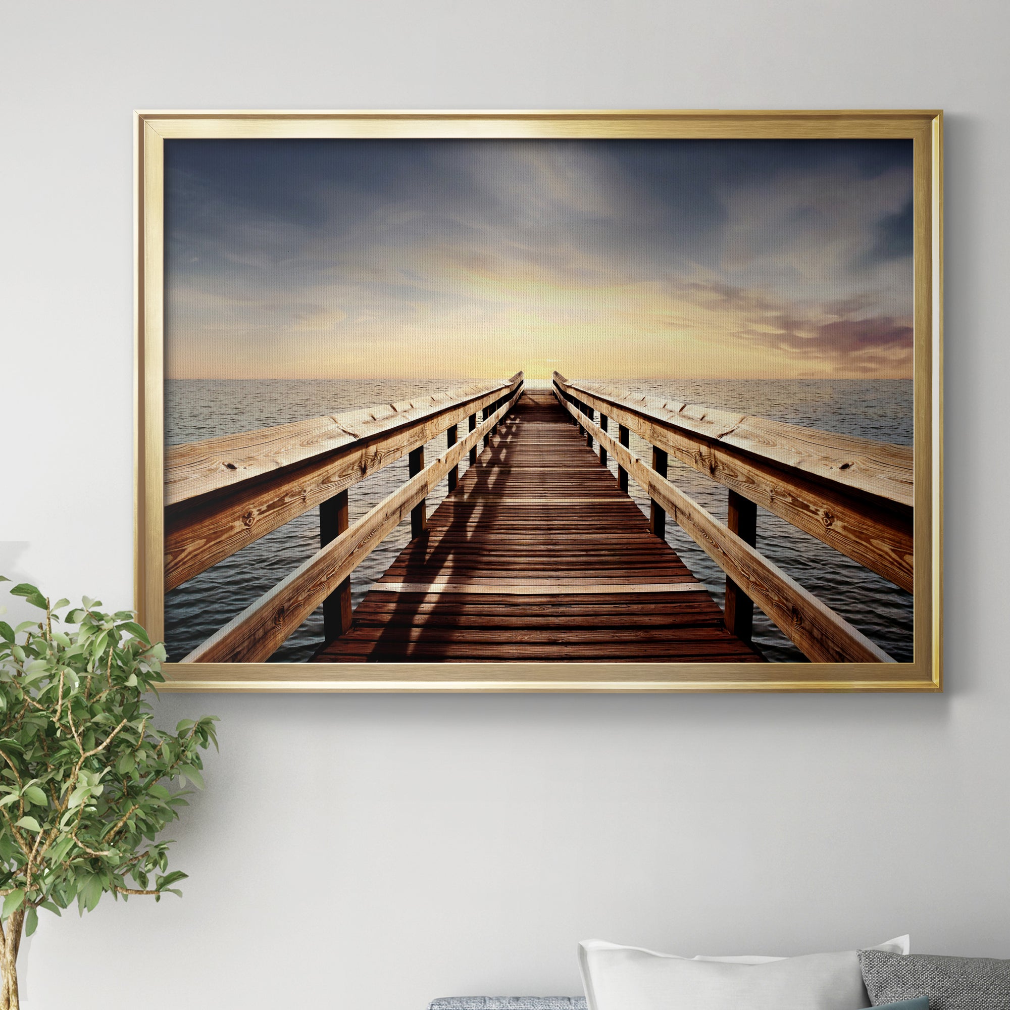 Break of Day Premium Classic Framed Canvas - Ready to Hang