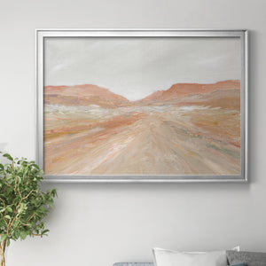 Road To Sedona - Modern Framed Canvas Print