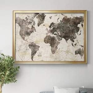 Terra Nova - Modern Framed Canvas Print