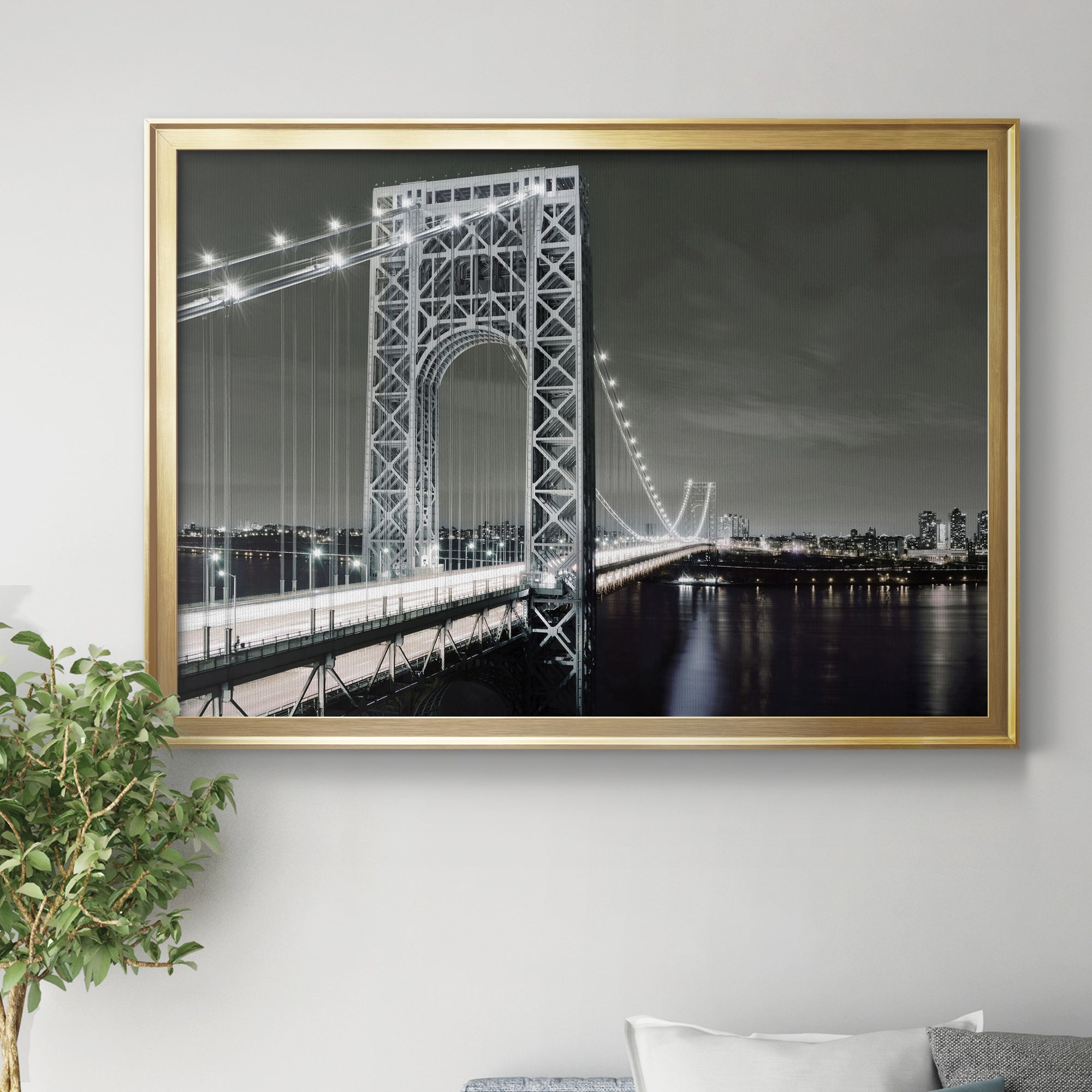 City Lights Premium Classic Framed Canvas - Ready to Hang