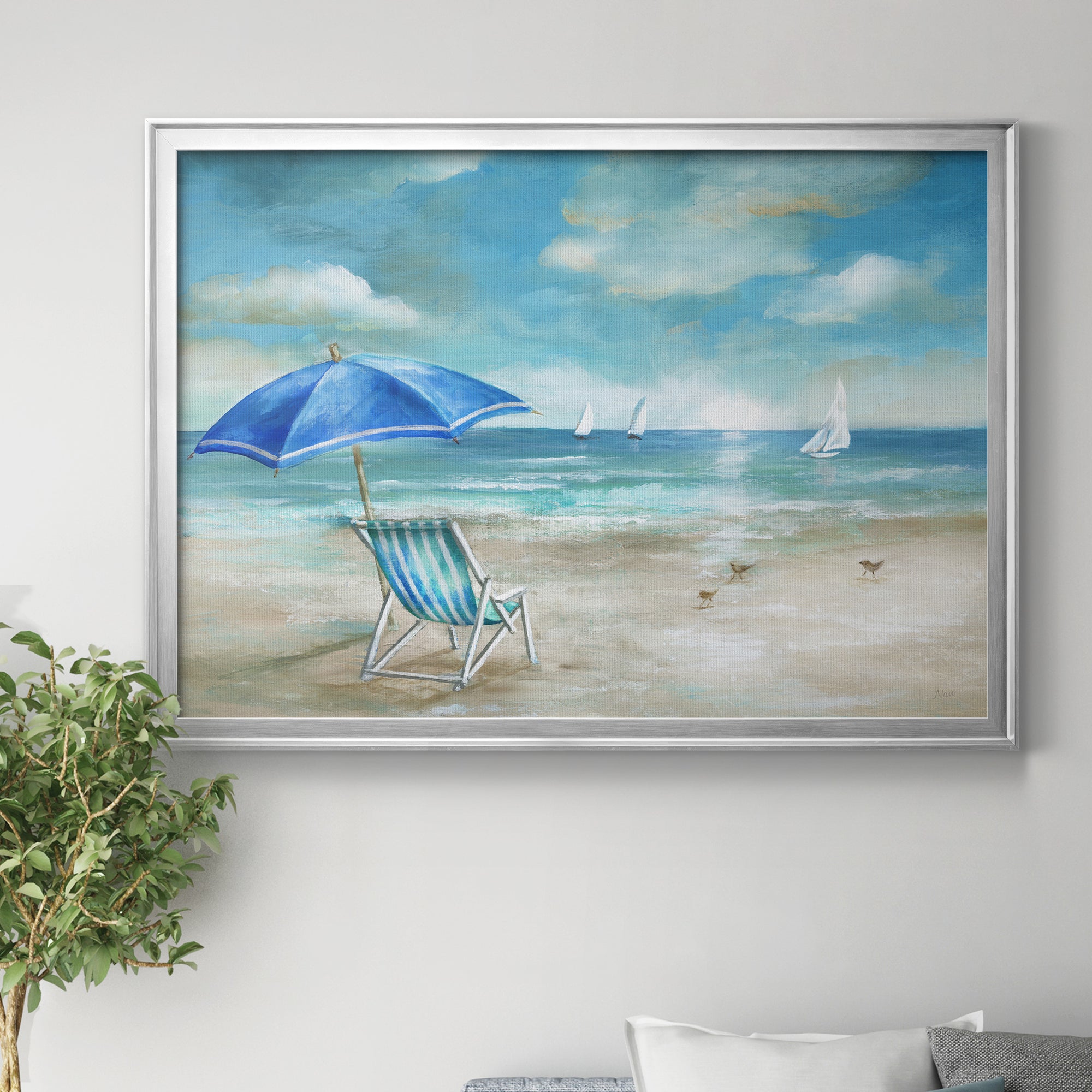 Serene Morning Premium Classic Framed Canvas - Ready to Hang