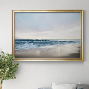 Shimmering Dawn - Modern Framed Canvas Print