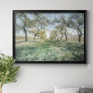 Charming Spring Mood - Modern Framed Canvas Print