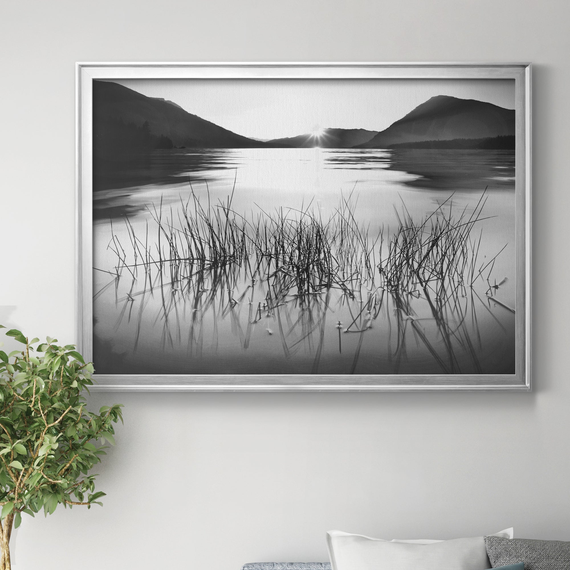 Whisper Lake Premium Classic Framed Canvas - Ready to Hang