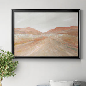 Road To Sedona - Modern Framed Canvas Print