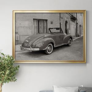 Classic Automobile - Modern Framed Canvas Print