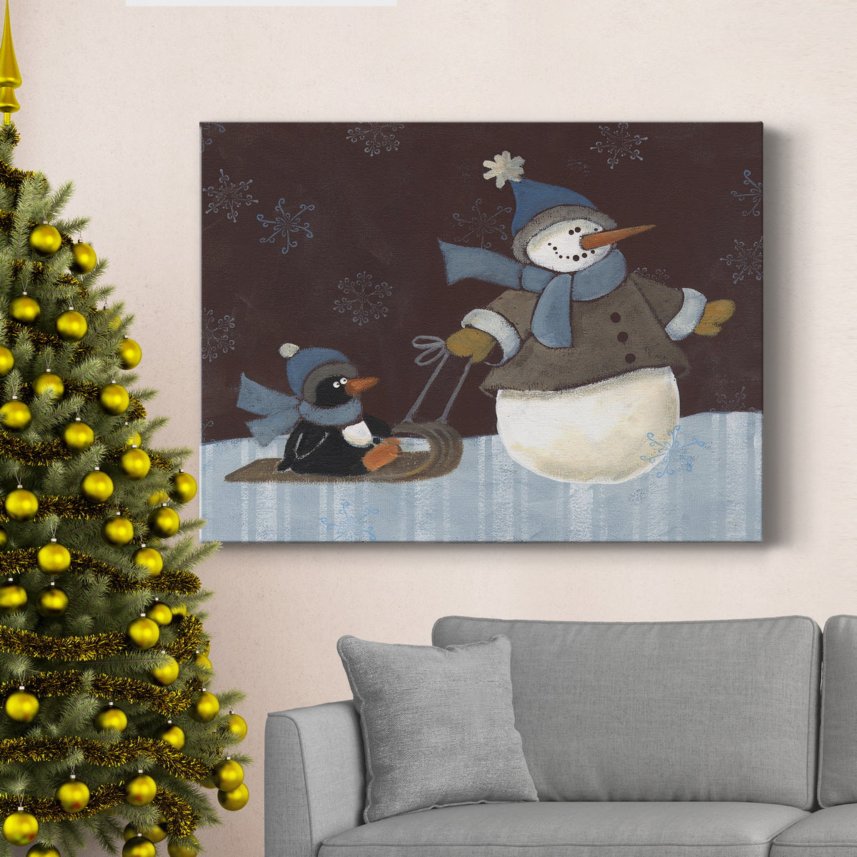 Night Ride - Premium Gallery Wrapped Canvas  - Ready to Hang
