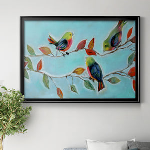 Bitty Birds II Premium Classic Framed Canvas - Ready to Hang