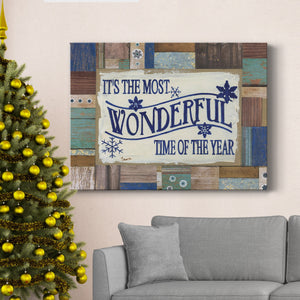 Most Wonderful Time - Premium Gallery Wrapped Canvas  - Ready to Hang