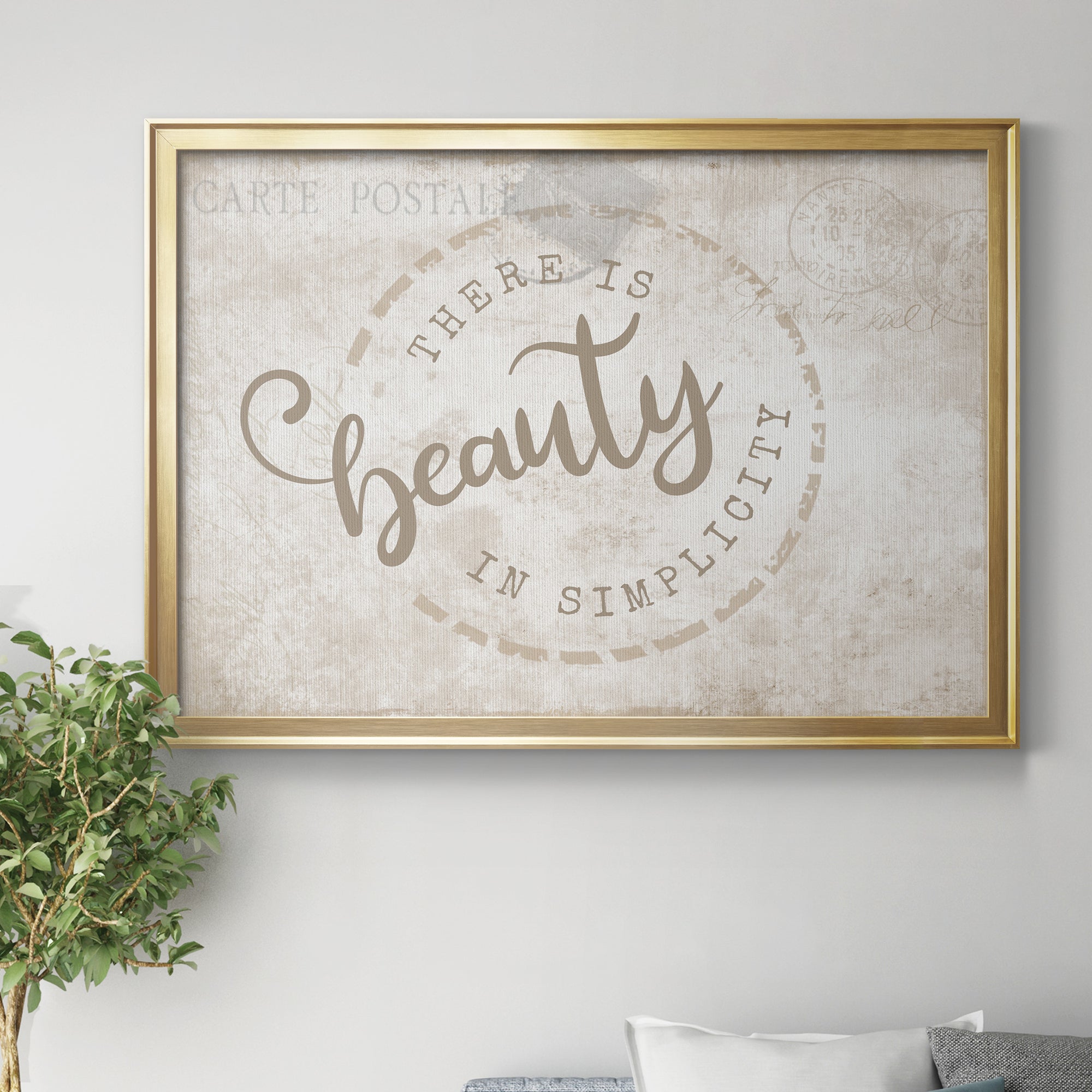 Beauty in Simplicity Premium Classic Framed Canvas - Ready to Hang