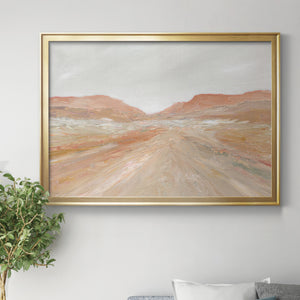 Road To Sedona - Modern Framed Canvas Print