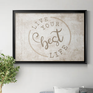 Best Life Premium Classic Framed Canvas - Ready to Hang