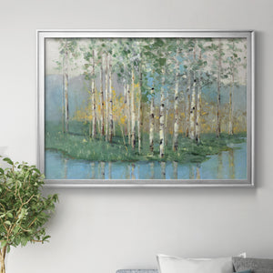 Birch Reflections Revisited Premium Classic Framed Canvas - Ready to Hang