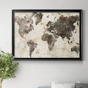 Terra Nova - Modern Framed Canvas Print