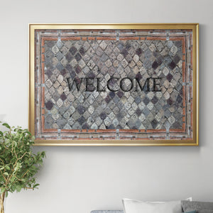 Pompeii Welcome Premium Classic Framed Canvas - Ready to Hang
